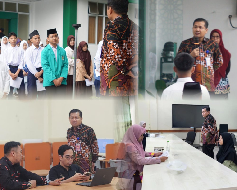 Kepala MAN 3 Kota Makassar Kawal Langsung Hari Pertama Seleksi Nasional MAN PK