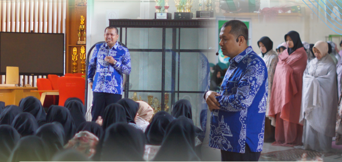 Wujudkan Generasi Tangguh, Kepala MAN 3 PK Kota Makassar Turun Langsung Berikan Motivasi dan Kawal Tadarus Al-Qur'an