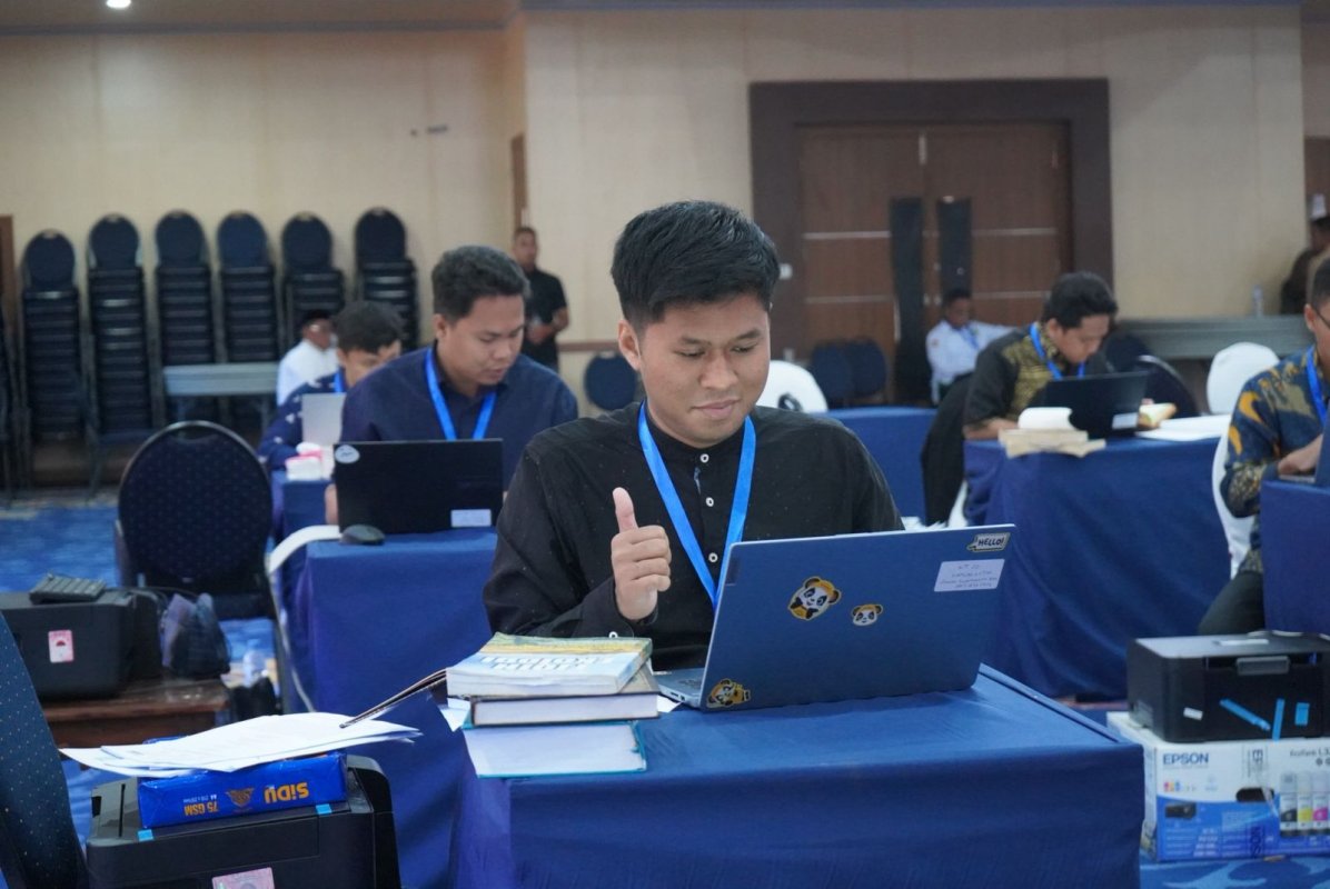 Guru MAN 3 PK Kota Makassar Mirwan Sudarmawan Rifai ikut Lomba Karya Tulis Ilmiah MTQ XXXIV Sulsel