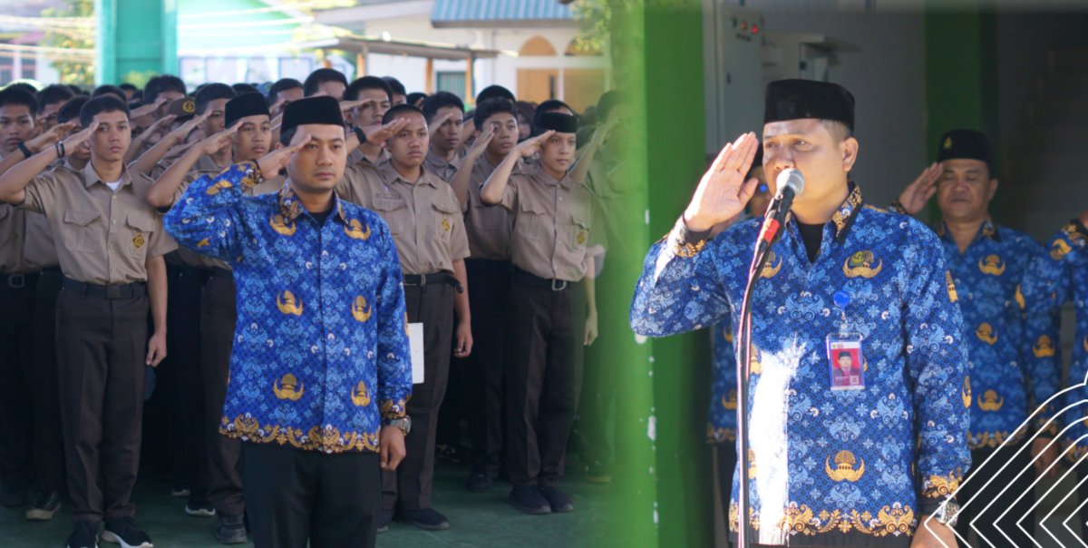 MAN 3 Kota Makassar Laksnakan Apel Hari Kesadaran Nasional