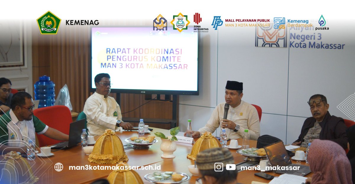 Sinergi Pimpinan MAN 3 Kota Makassar dan Komite dalam Verifikasi Anggaran Tahun Ajaran 2026/2027