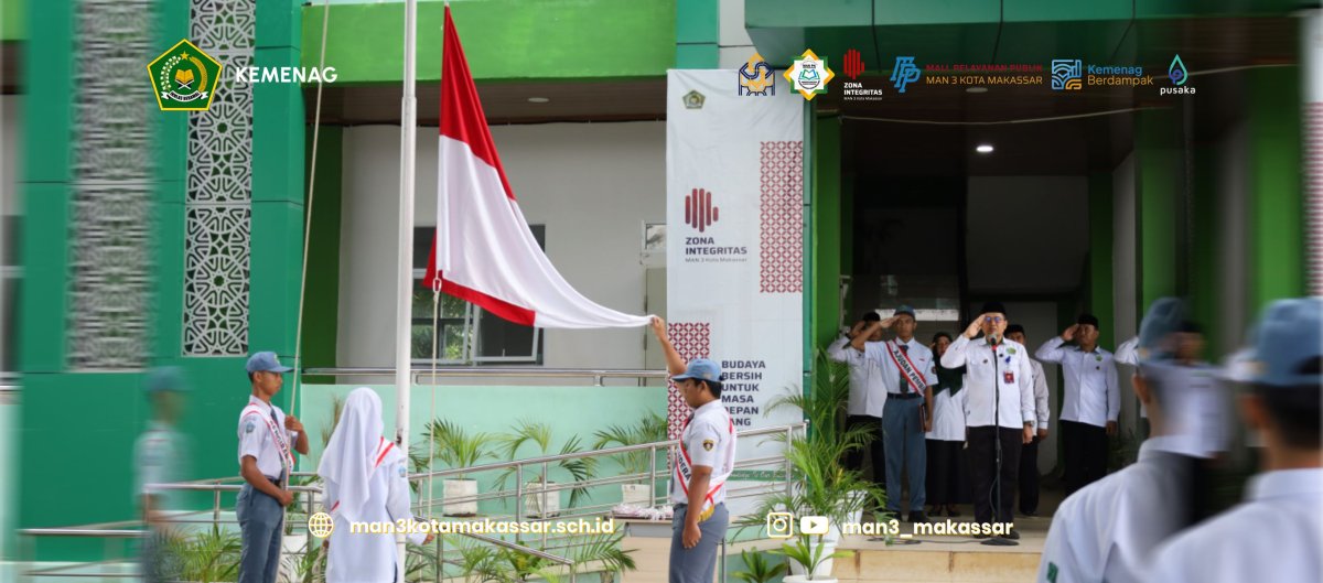 Perkuat Kedisiplinan dan Zona Integritas, MAN 3 Kota Makassar Beri Apresiasi Murid Berprestasi
