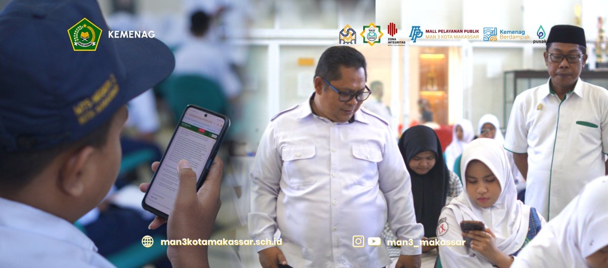 Ratusan Calon Murid Ikuti Seleksi Jalur Reguler PMBM MAN 3 Kota Makassar TA 2026-2027