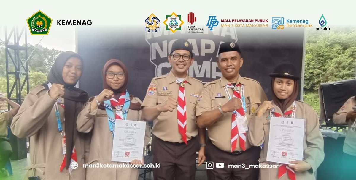 Asah Kemampuan, SARA SCOUT MAN 3 Kota Makassar Tuntaskan Pelatihan Mountaineering di Lembah Topidi