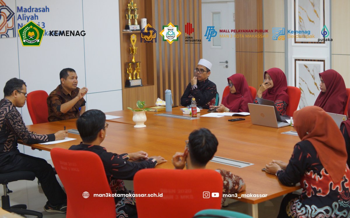 Tingkatkan Kualitas Ujian, MAN 3 Kota Makassar Laksanakan Rapat Persiapan ASAS TA 2025/2026