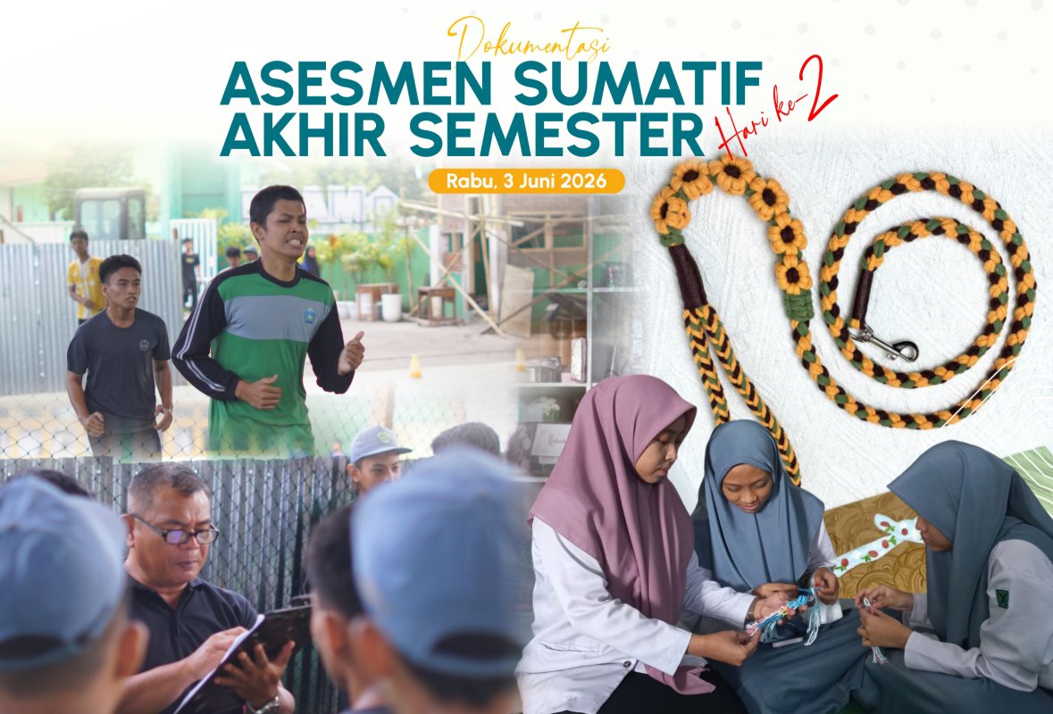 Hari Kedua Asesmen Sumatif Akhir Semester Genap 2026 Berfokus pada Praktik Olahraga dan Kerajinan Tangan