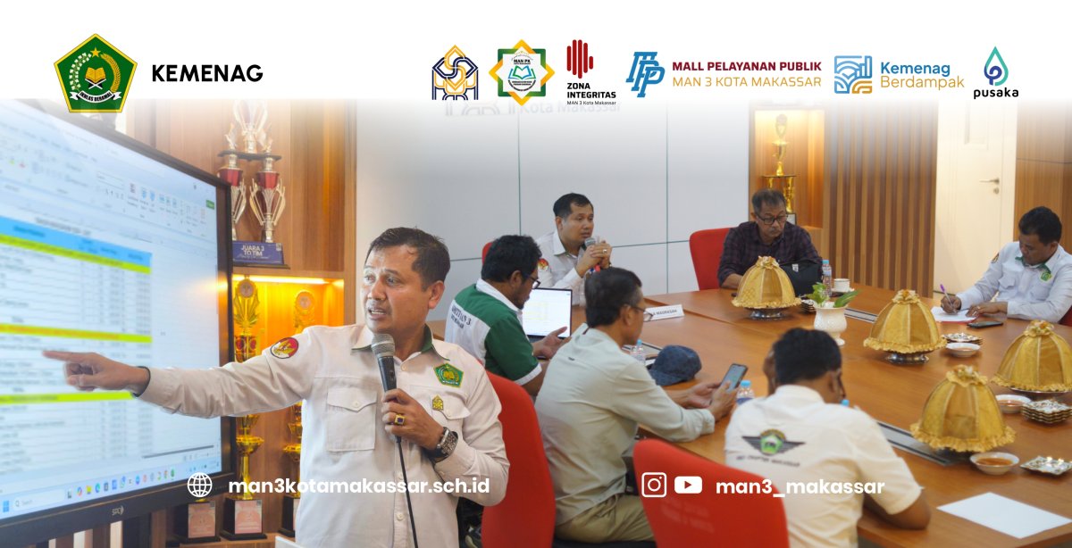 Sinkronisasi Program dan Anggaran, MAN 3 Kota Makassar Helat Rapat Penetapan Bersama Komite