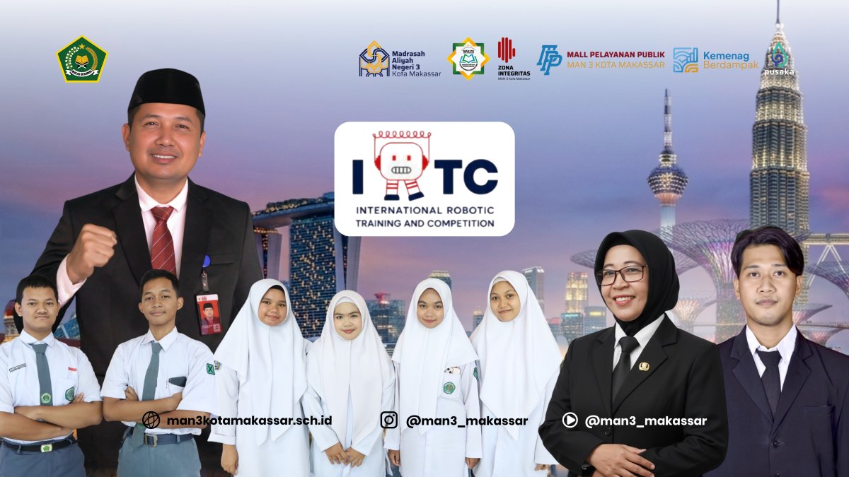 Tim Robotika MAN 3 Kota Makassar Siap Harumkan Nama Madrasah di Ajang Internasional