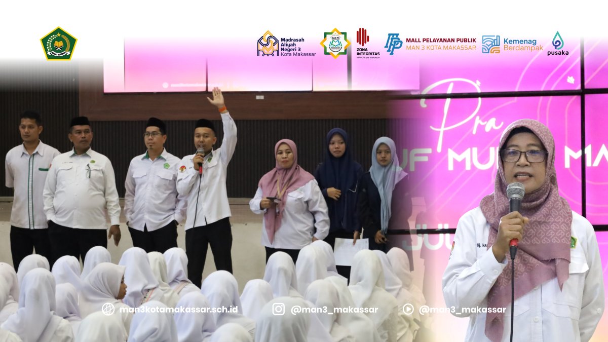 Sambut 435 Murid Baru, MAN 3 Kota Makassar Helat Pra-MATAMUDA TA 2026-2027