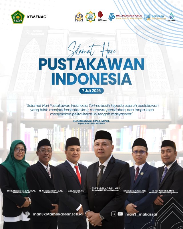 Selamat Hari Pustakawan Indonesia 2026
