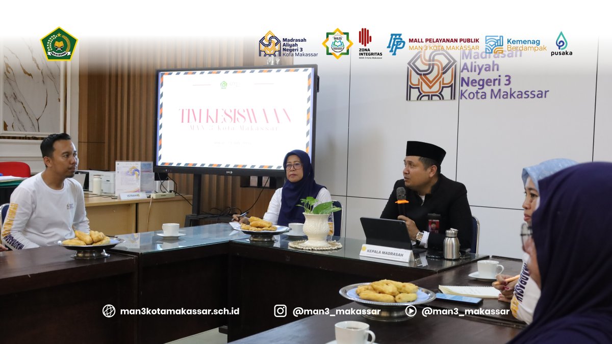 Targetkan 1.200 Prestasi, MAN 3 Kota Makassar Helat Rapat Tim Kesiswaan