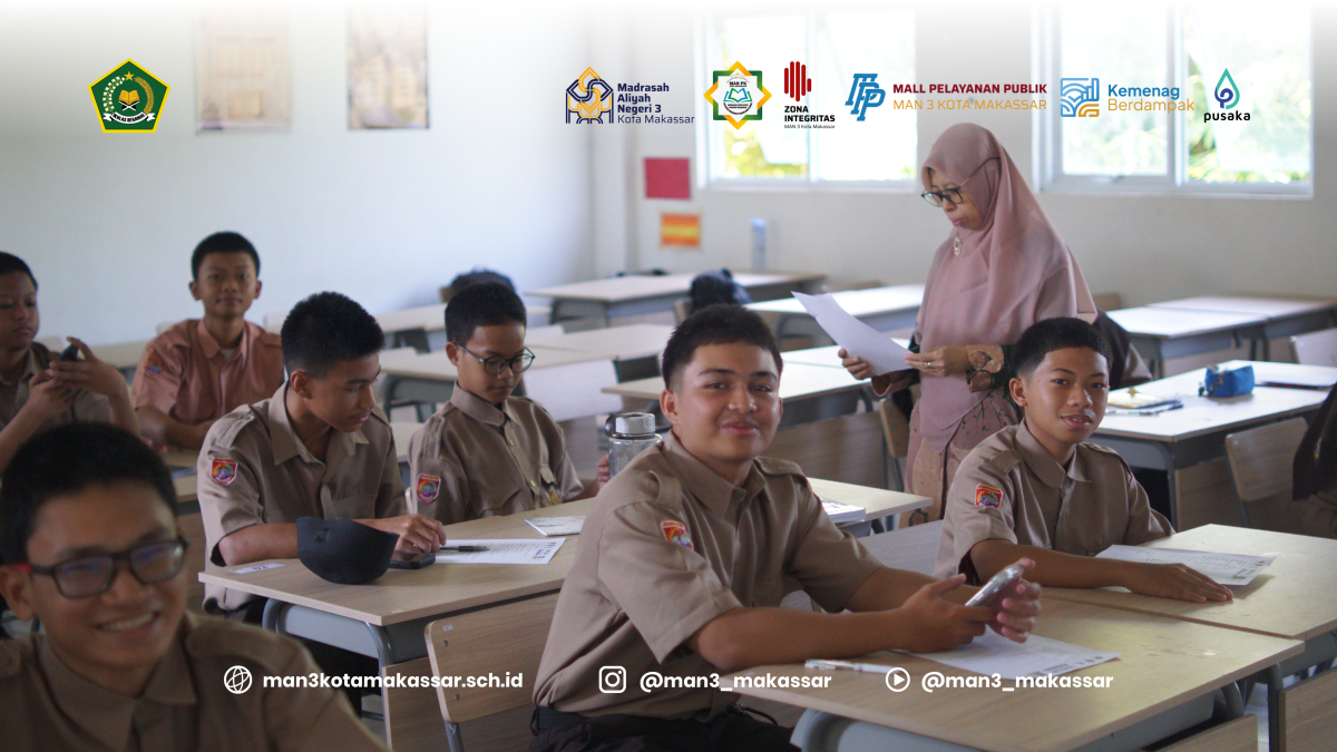 MAN 3 Kota Makassar Laksanakan Ujian Seleksi 7 Program Unggulan