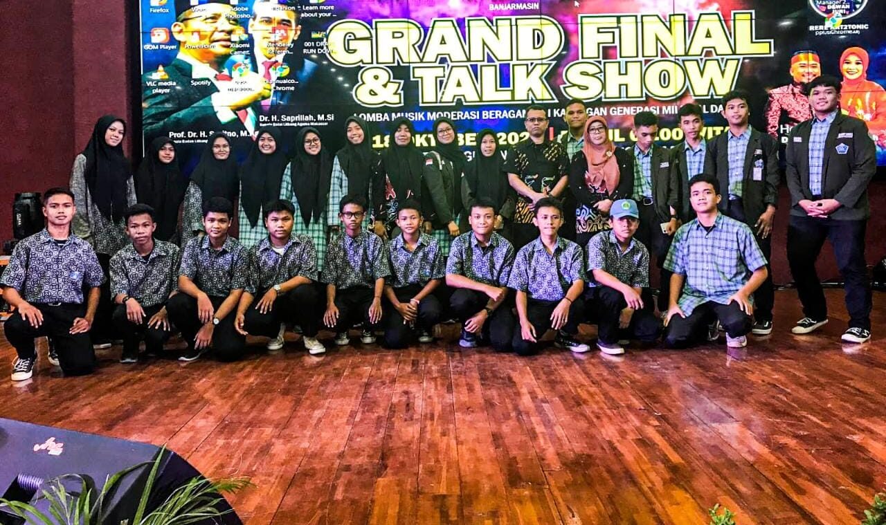 SISWA MAN 3 KOTA MAKASSAR IKUTI GRAND FINAL LOMBA MUSIK DAN TALKSHOW MODERASI BERAGAMA