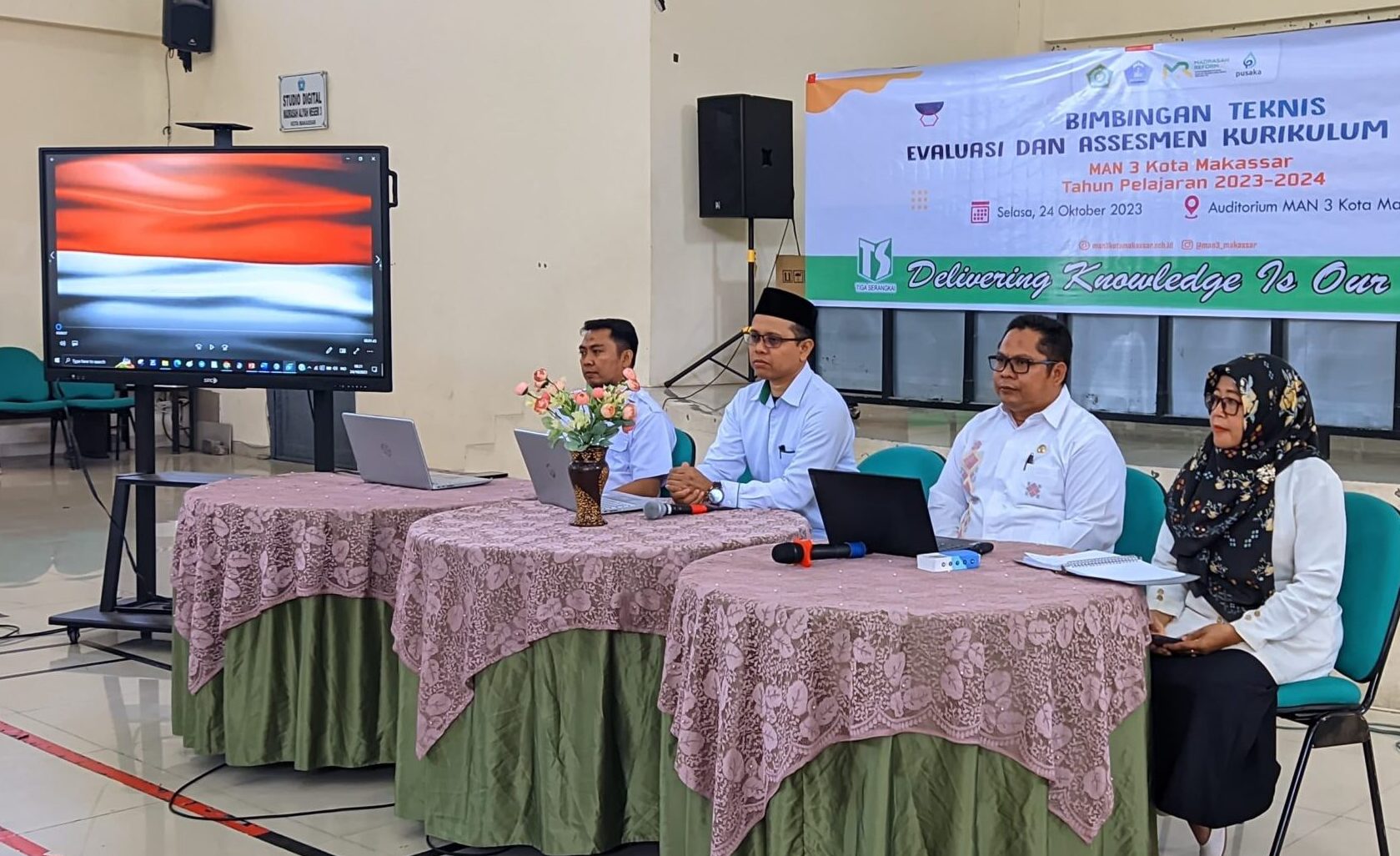 BIMTEK Evaluasi & Assesmen Kurikulum Merdeka MAN 3 Kota Makassar Tahun Pelajaran 2023-2024