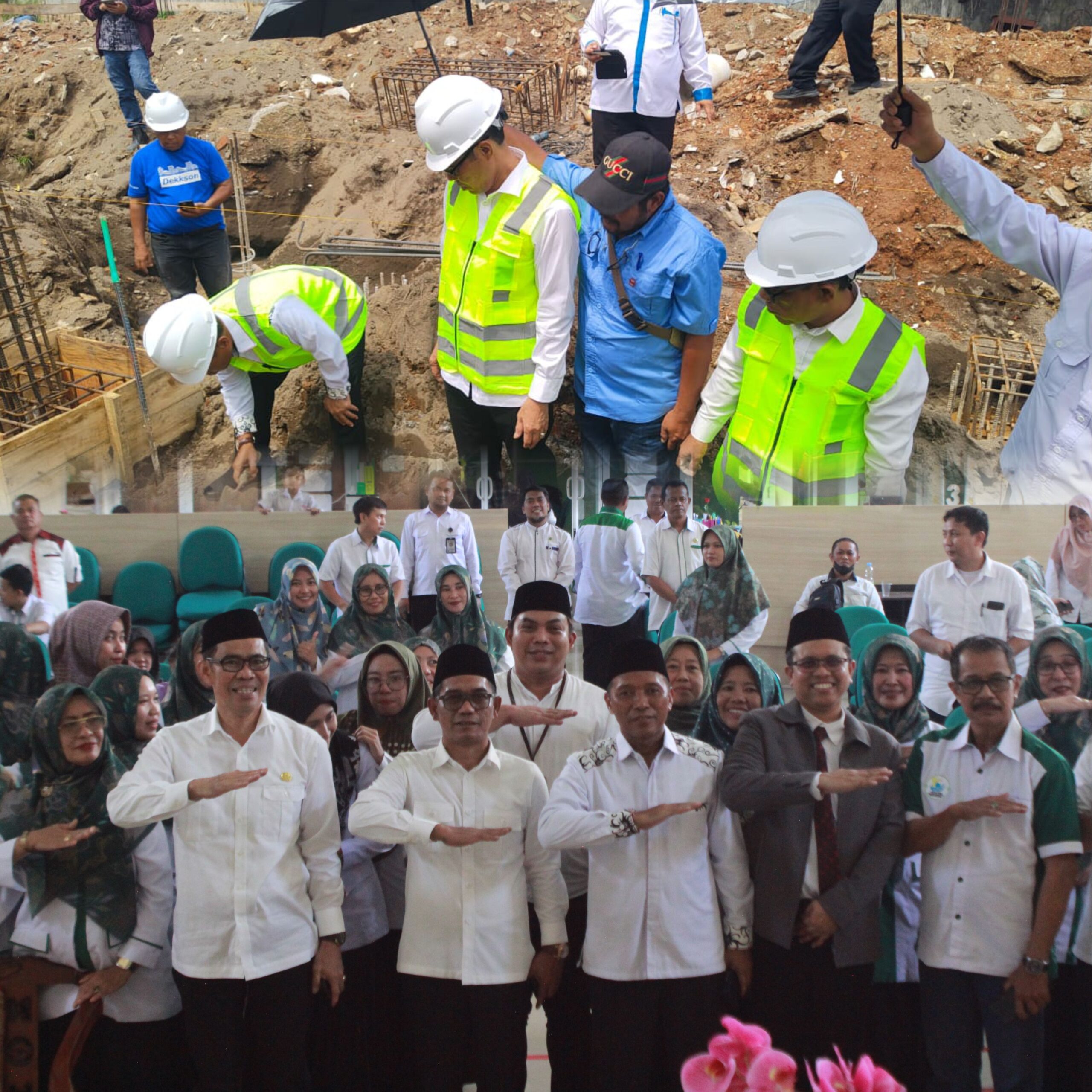 BIMTEK Implementasi Moderasi Beragama dan Peletakan Batu Pertama Pembangunan SBSN RKB MAN 3 Kota Makassar