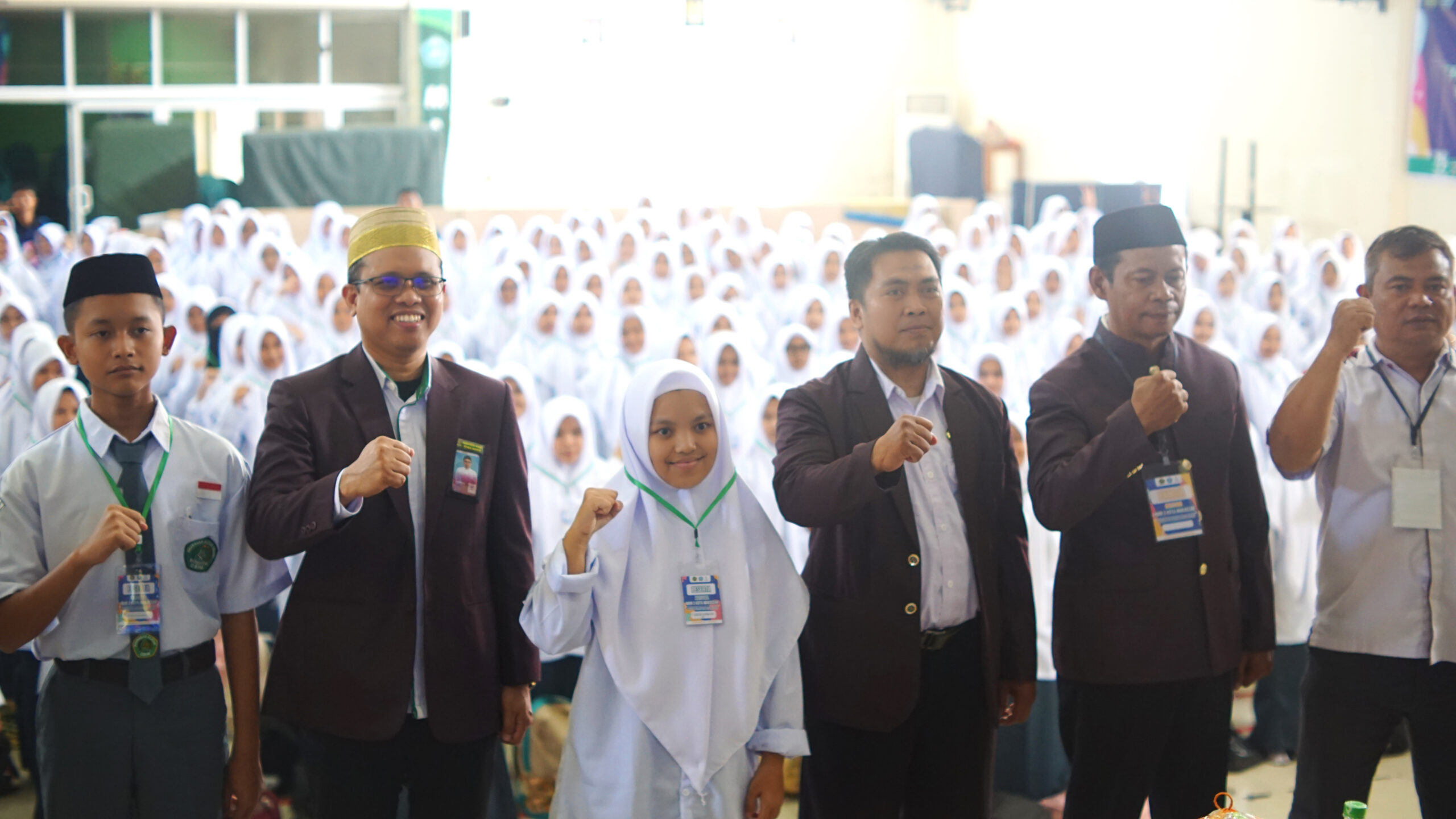 Pelaksanaan MATSAMA di MAN 3 Kota Makassar: Mengawali Perjalanan Siswa Baru dengan Semangat